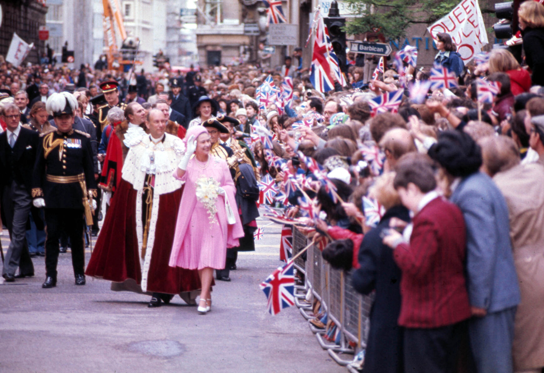 1977: Queen Elizabeth II